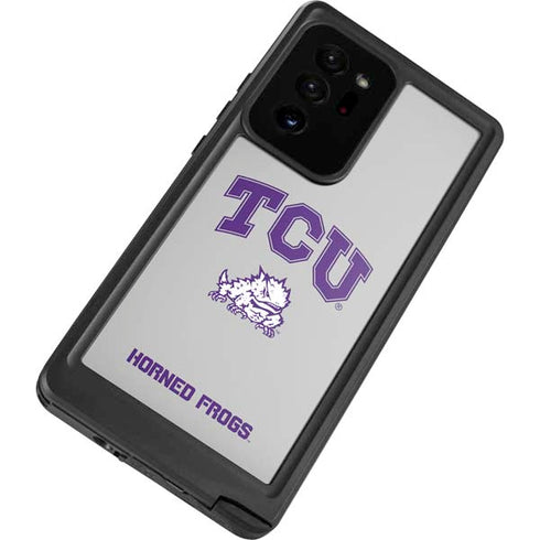 Texas Christian University Horned Frogs Logo Print Galaxy Note20 Ultra 5G Waterproof Case